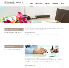 Bodensee-Design - Website Referenz -  Büroservice